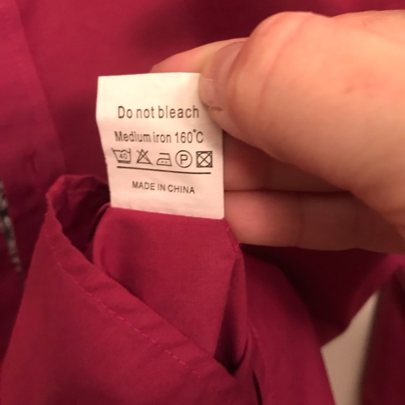 Rosso Milano Italy pink shirt size medium - Picture 9 of 10